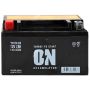 Автомобильный аккумулятор ON AGM YTX7A-BS 7А/ч-12V мото EN110 болт прямая 150x87x94