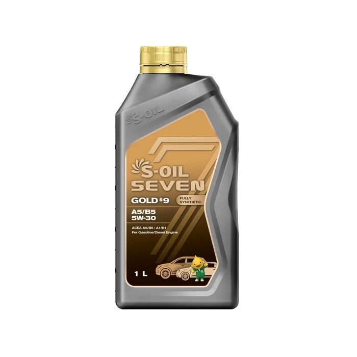 S-Oil Seven GOLD #9 A5/B5 5W-30 API SL/CF; ACEA A5/B5, A1/B1 синтетическое 1 л E107770