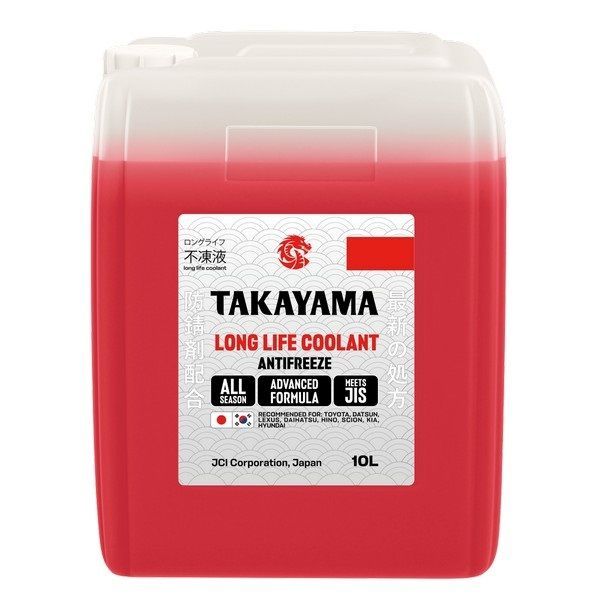Takayama Long Life Coolant (-40) красный, 10кг