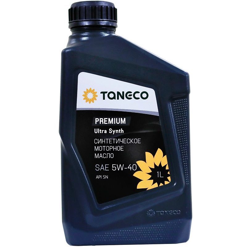 Taneco Premium Ultra Synth 5W-40 API SN синтетическое 1 л 4650229680031