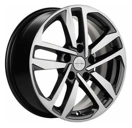Khomen Wheels KHW1612 6,5x16 5x100 ET39 57,1 Gray-FP
