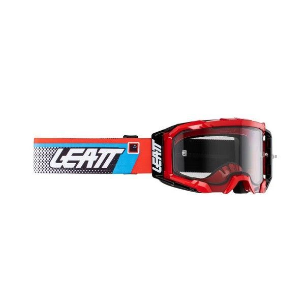 Leatt Velocity 5.5 Red Light Grey 58% синий/красный/черный/белый